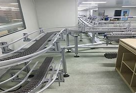 柔性输送带的传输链是如何由高强度工程塑料制成的？
